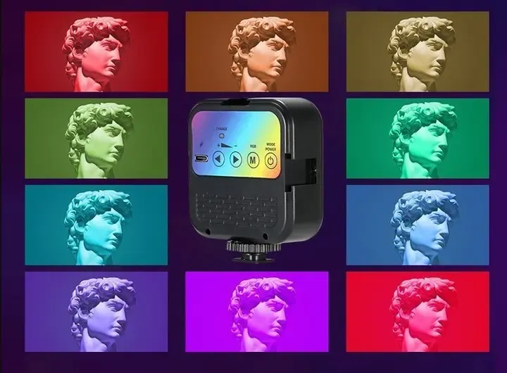 Студийная LED лампа WL-R1, 23000-7000K, освещение для съемки, RGB подсветка Коломыя - изображение 7