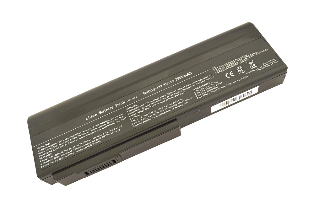 Аккумулятор для ноутбука Усил. Asus A32-M50 G50 11.1V Black 7800mAh OEM Винница - изображение 2