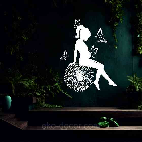 Декоративное настенное Панно «Женское счастье», Декор на стену 70*53 см, Белый Киев