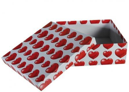 Коробка подарункова ООТВ Heart 8х8х4,5 см Ровно - изображение 1