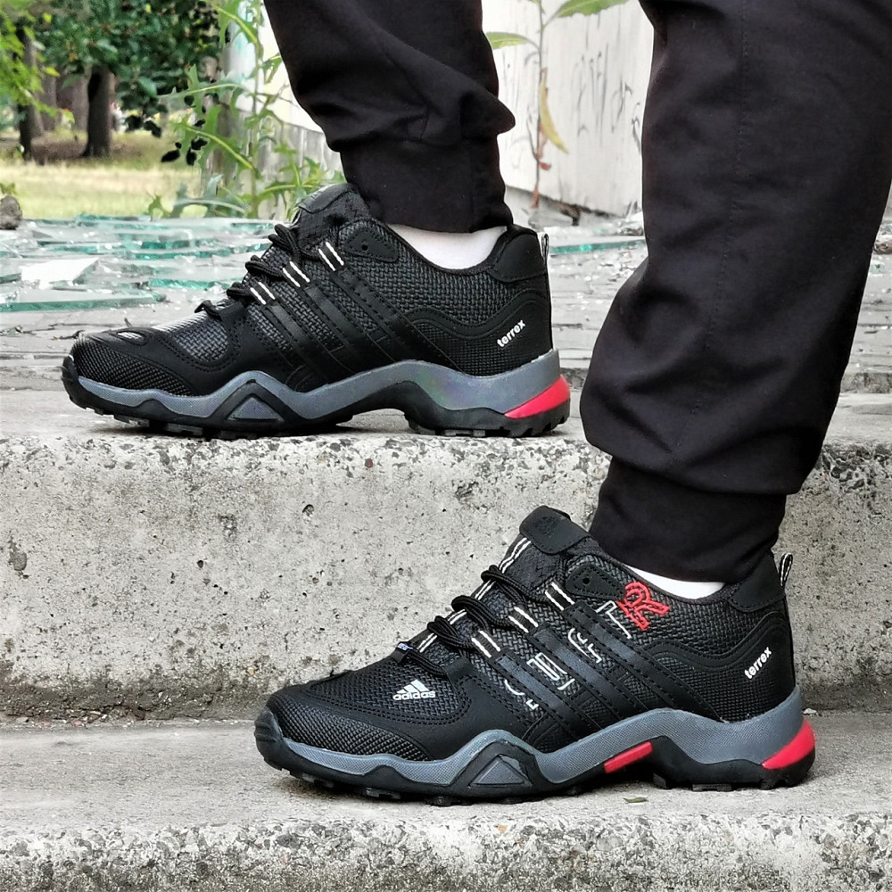 Термо Кросівки Adidas Terrex Чоловічі Чорні Адідас Терекс Єврозима Gore-Tex (розміри: 41,42,43,44) Дніпро - фото 7