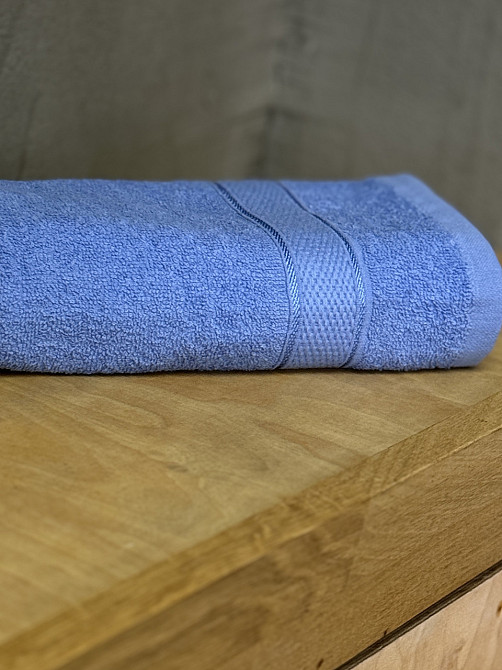 Ecotton Рушник Ecotton 50х80 см махровий блакитного кольору Blue Коломыя - изображение 3