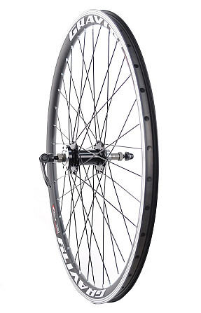 Колесо велосипедне заднє 26" 14Gх36H, втулка Shunfeng SF-А210R Бровари - фото 1