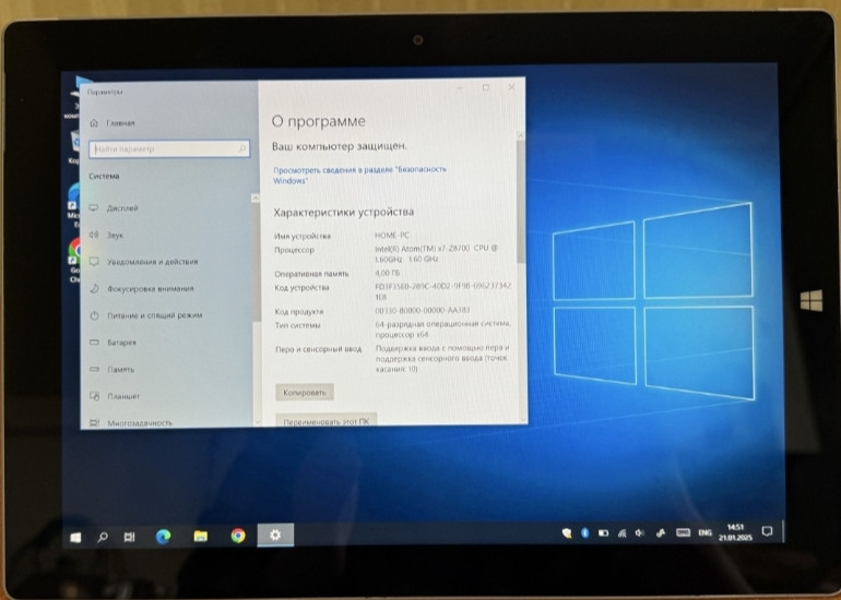 Планшет Microsoft Surface 3 ,4 ядра , Full HD , IPS. Киев - изображение 5