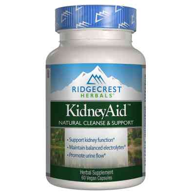 Трави Ridgecrest Herbals Комплекс для підтримки Функції нирок, KidneyAid, RidgeCrest Herbals, (RDH-00168) Вінниця