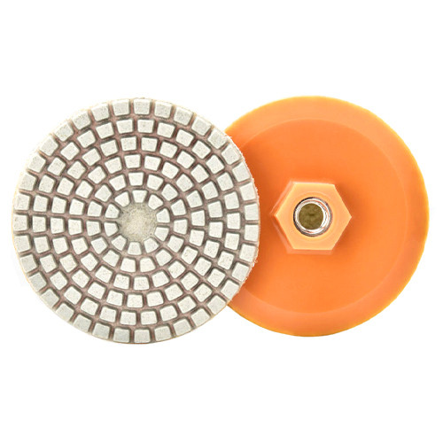 Диск алмазный полировочный 100x3.5мм 150грит M10 по камню для болгарки УШМ Винница - изображение 1