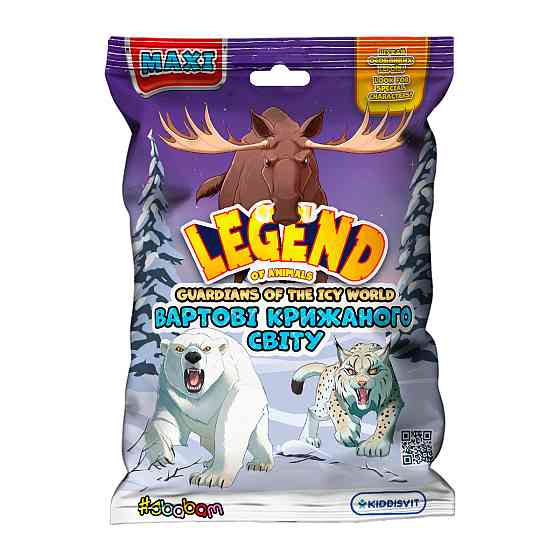 Стретч-іграшка у вигляді тварини серії Legend of animals Максі - Вартові крижаного світу (в дисп.) Дніпро