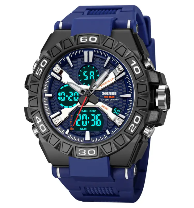 Часы мужские наручные спортивные Skmei 2220 (Синий) Винница - изображение 2