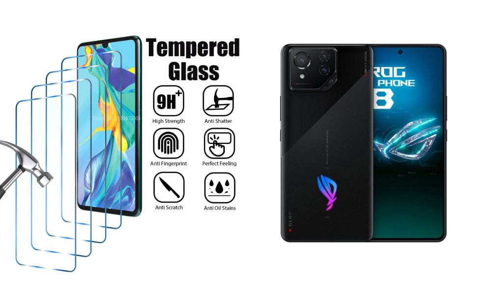 Защитное стекло ArmorGlass для ASUS ROG Phone 8, ROG Phone 8 Pro – устойчивое к царапинам и ударам Киев - изображение 1