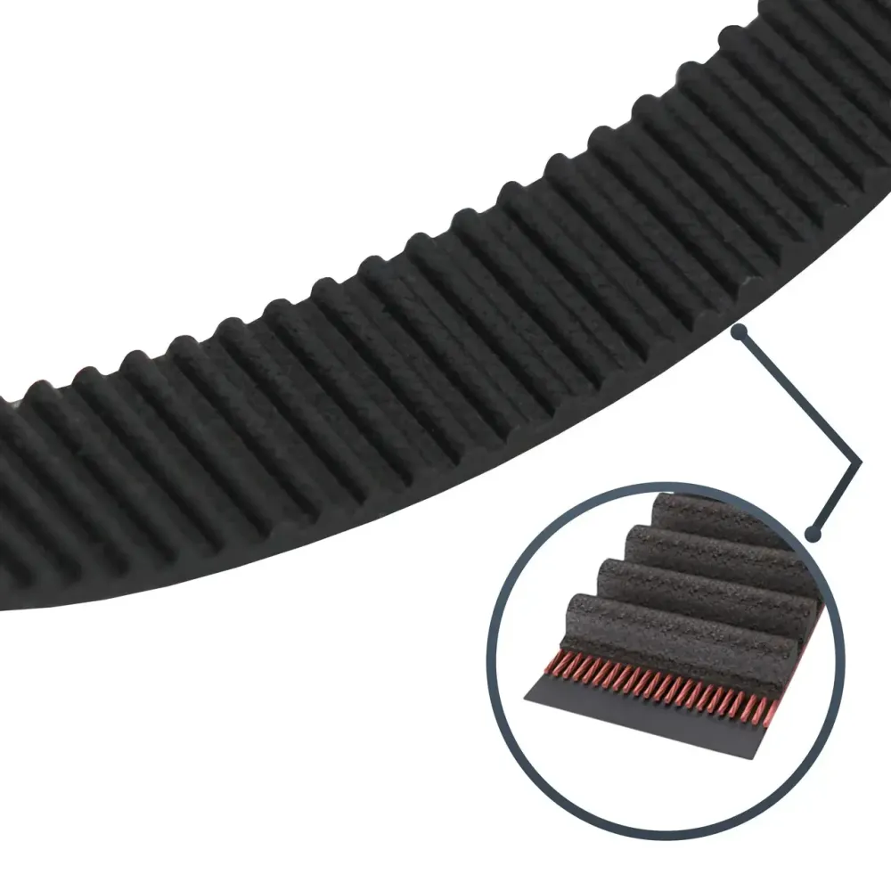 Зубчастий замкнутий ремінь 2M-634-6, довжина по колу 634 мм, ширина 6 мм (Creativity ) Київ - фото 2