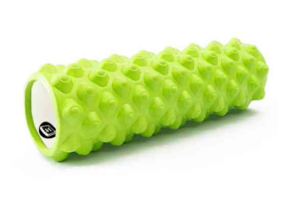 EasyFit Масажний ролик EasyFit Grid Roller Extreme 45 см Салатовий Коломия
