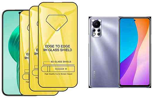 Захисне скло DefenzoGlass для Infinix Hot 11S – подвійна міцність Київ