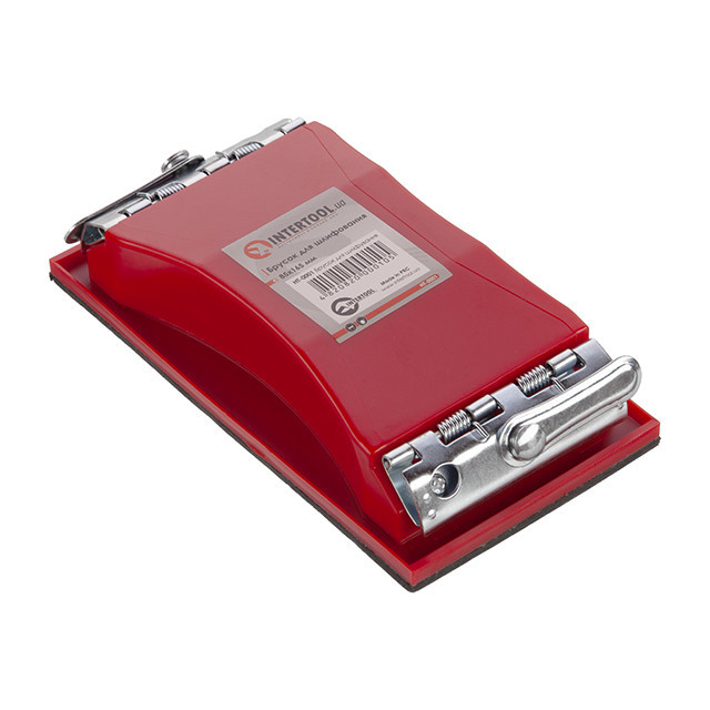 Брусок для шлифовки, 85×165 мм, металлический зажим INTERTOOL HT-0001 Киев - изображение 1