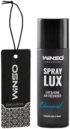 Ароматизатор-спрей WINSO Spray Lux Exclusive CARD Black — элегантность и свежесть в каждой капле Ковель - изображение 2