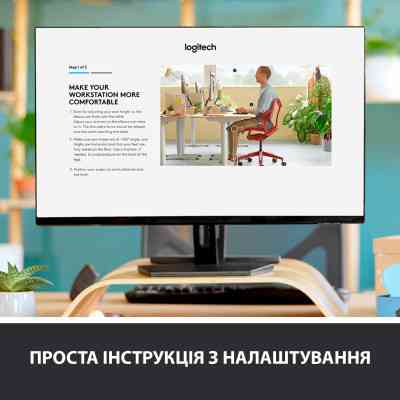 Клавіатура Logitech ERGO K860 Bluetooth/Wireless UA Black (920-010108) Вінниця