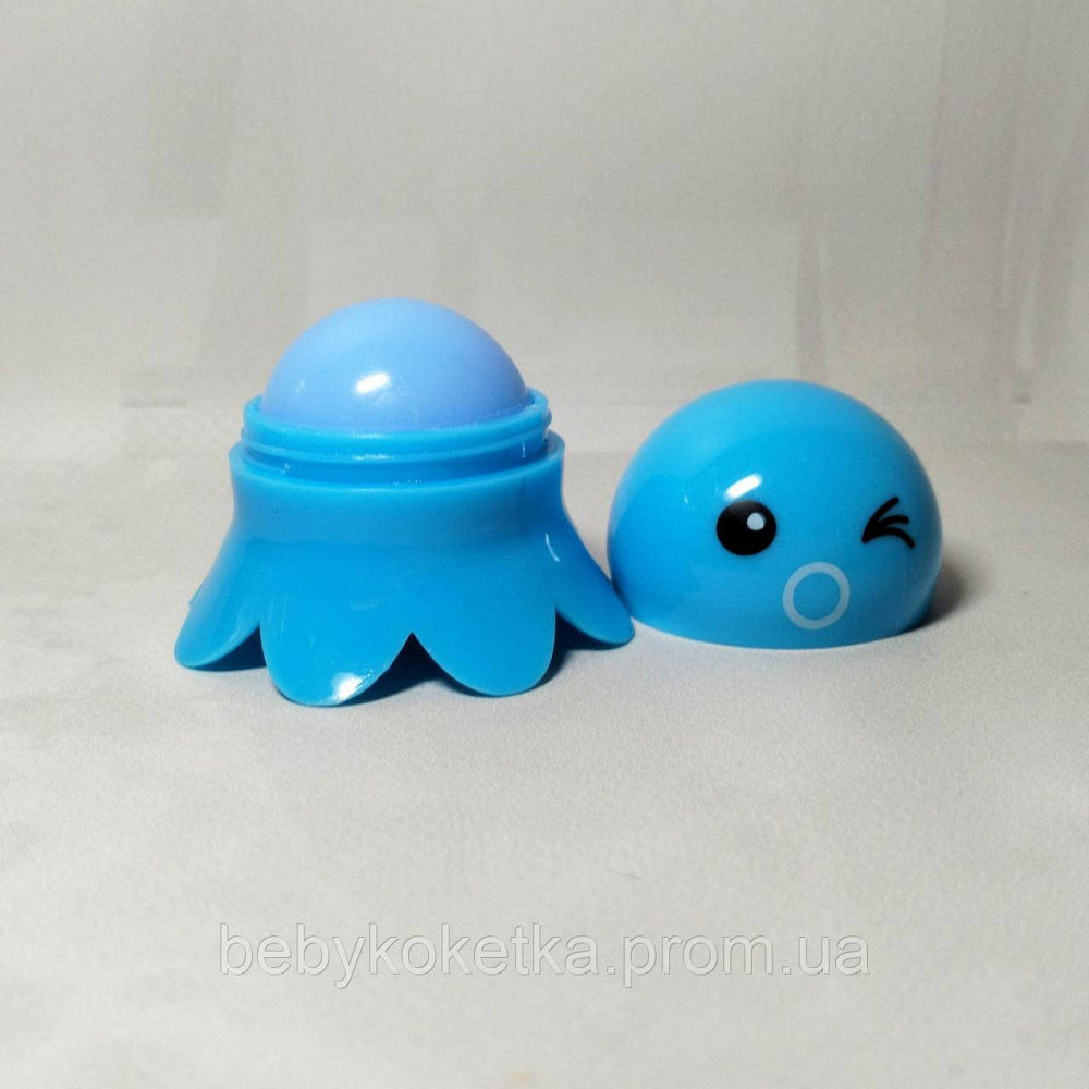 Дитячий бальзам для губ зволожувальний Magic Your Life Lip Balm Осміножик блакитний Львів - фото 2