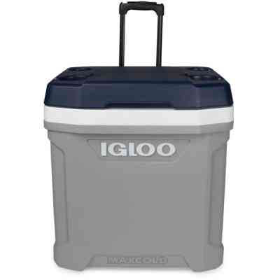 Термобокс Igloo Maxcold Latitude 62 Roller 56 л Grey/Blue (0342233469668) Вінниця