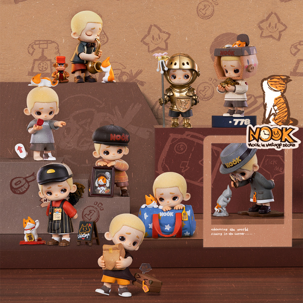 Колекційна іграшка POP TOP 52Toys серії NOOK - Вінтажна крамниця Днепр - изображение 4