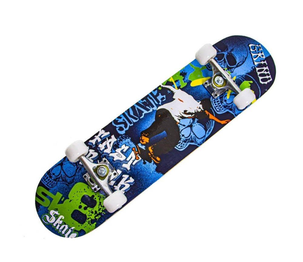 Скейт "GRIND" с защитой в комплекте. Нагрузка до 85 кг Одесса - изображение 2