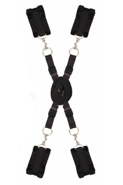 Ремінна система для фіксації до ліжка BLAZE BED RESTRAINT SET Sex Aura Київ - фото 4