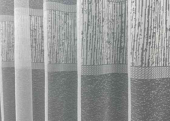 Тюль жаккард, цвет молочный 1644т Киев