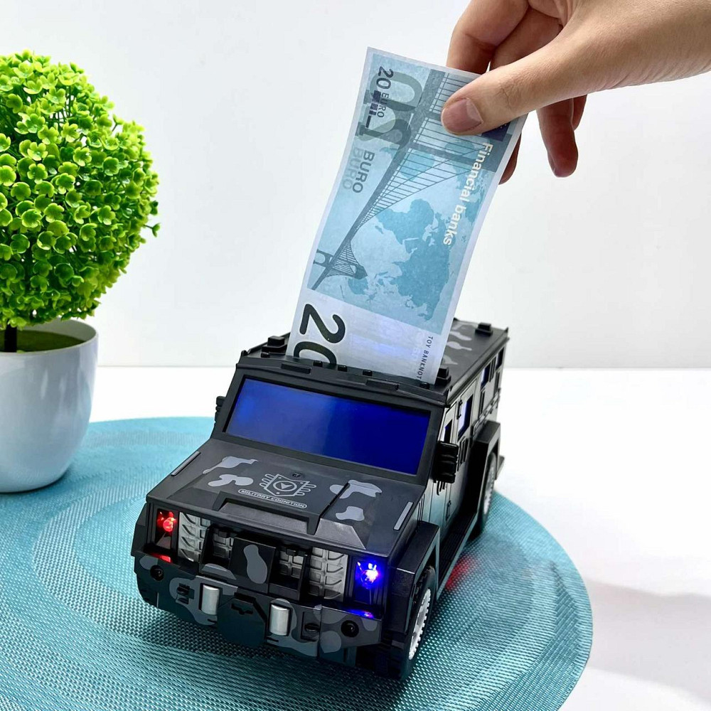 Сейф-скарбничка Машина військова Hummer 3в1 (YJ388-60) Чернігів - фото 6