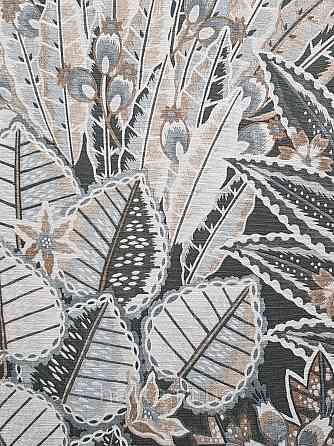 Шпалери вініл на флізеліні AS creation Metropolitan stories By Time 0,53х10 джунглі листя чорні сірі Київ