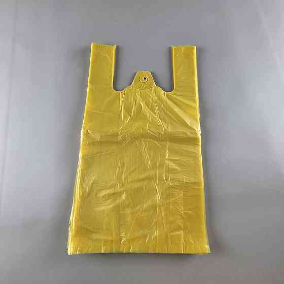 Майка п\э №22*40 Золотая Середина Желтая (100шт) (1 пачка) Харьков