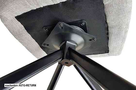 Стілець AZALIA BREGO чорний каркас/св.беж 31 Дніпро