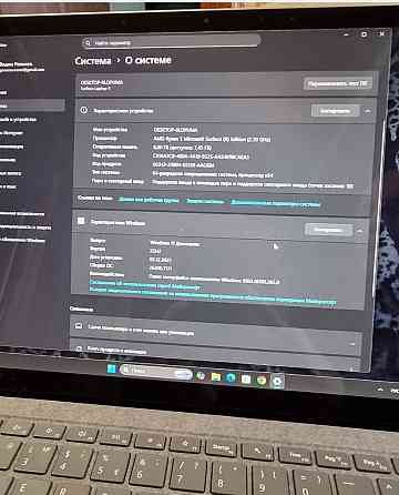 Ноутбук Microsoft Surface Laptop 4 13.5 AMD Ryzen 5 8/128GB Platinum Харьков