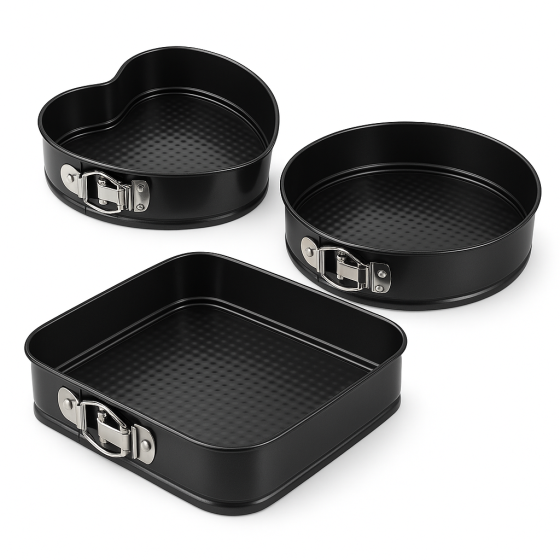 Набор круглых форм, Металлические формы для торта, Набор форм для приготовления кулинарных шедевров WX-97 Львов