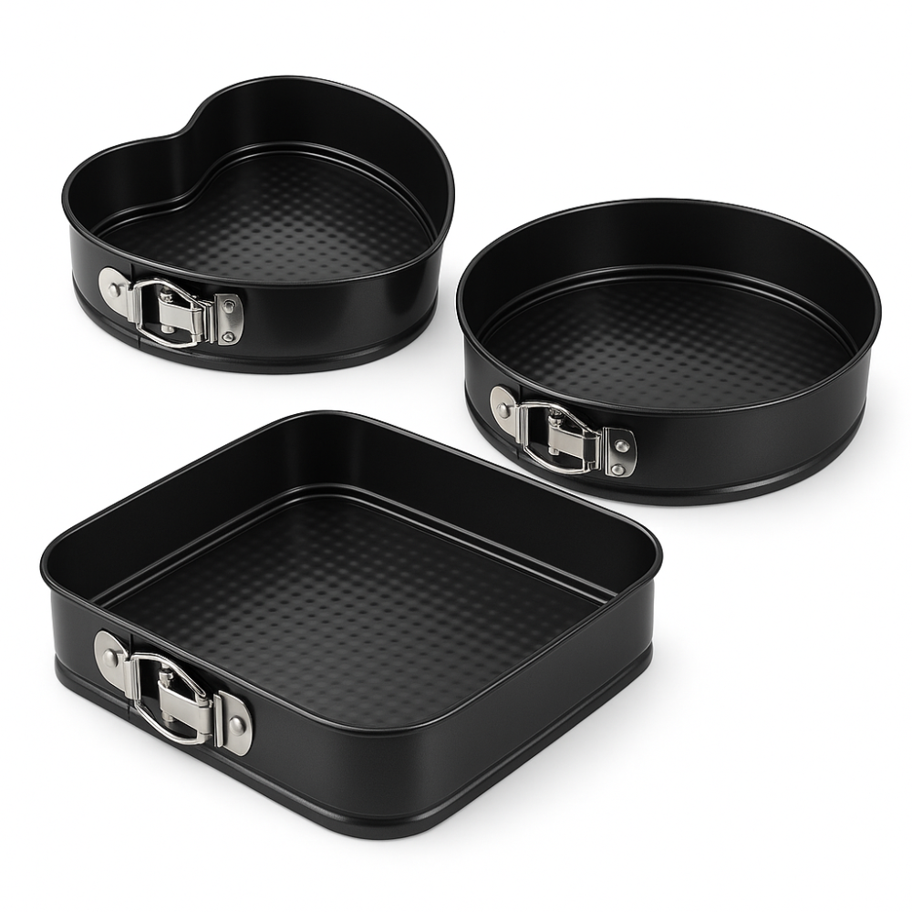 Набор круглых форм, Металлические формы для торта, Набор форм для приготовления кулинарных шедевров WX-97 Львов - изображение 5