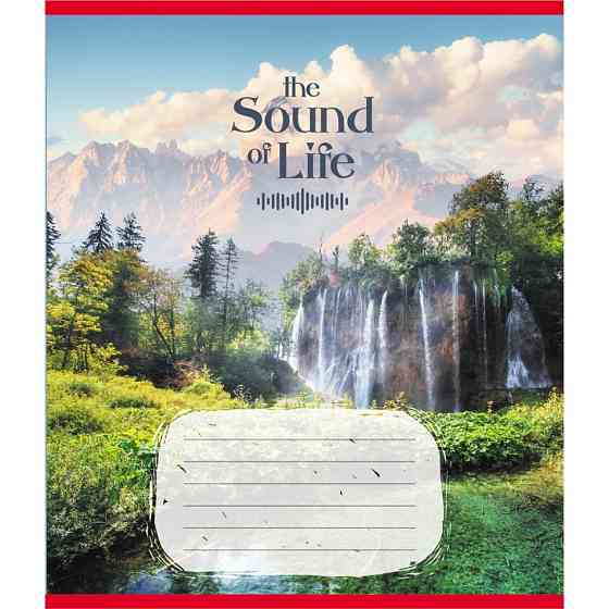 Зошит учнівський "Музика життя" 036-580266L-2 в лінію, 36 аркушів Вінниця