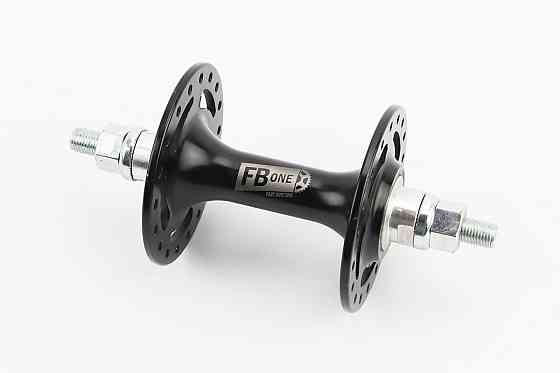 Втулка передня FIX алюмінієва 14Gx36H, 2 пром-підшипники 6000 2RS, крепл. гайка, чорна FB-A266В Київ