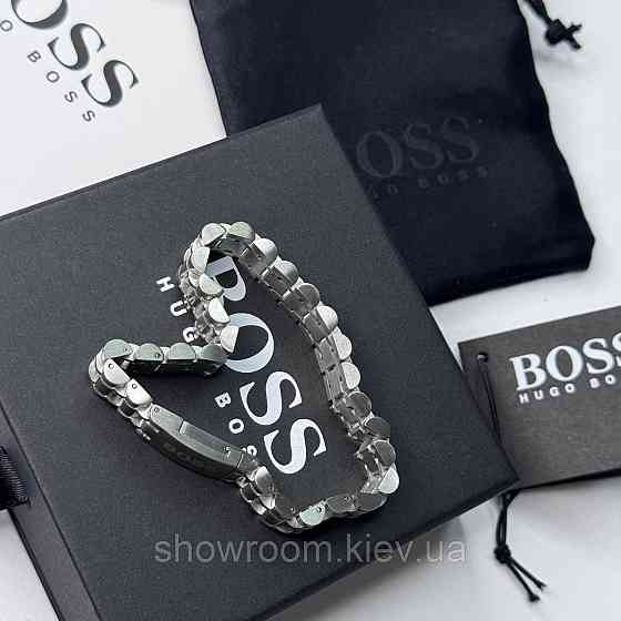 Чоловічий фірмовий браслет Boss, Бос (60033) Київ