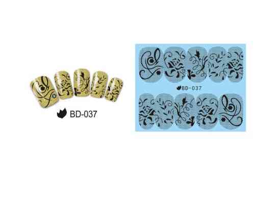 Наклейки для нігтів BD-037 Київ