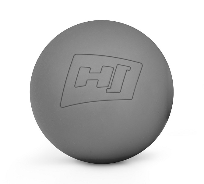 Силіконовий масажний м'яч 63 мм Hop-Sport HS-S063MB сірий Киев - изображение 1