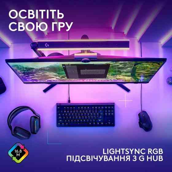 Клавіатура Logitech G515 TKL Gaming - Black - US INT'L (L920-012872) (7031706) Київ