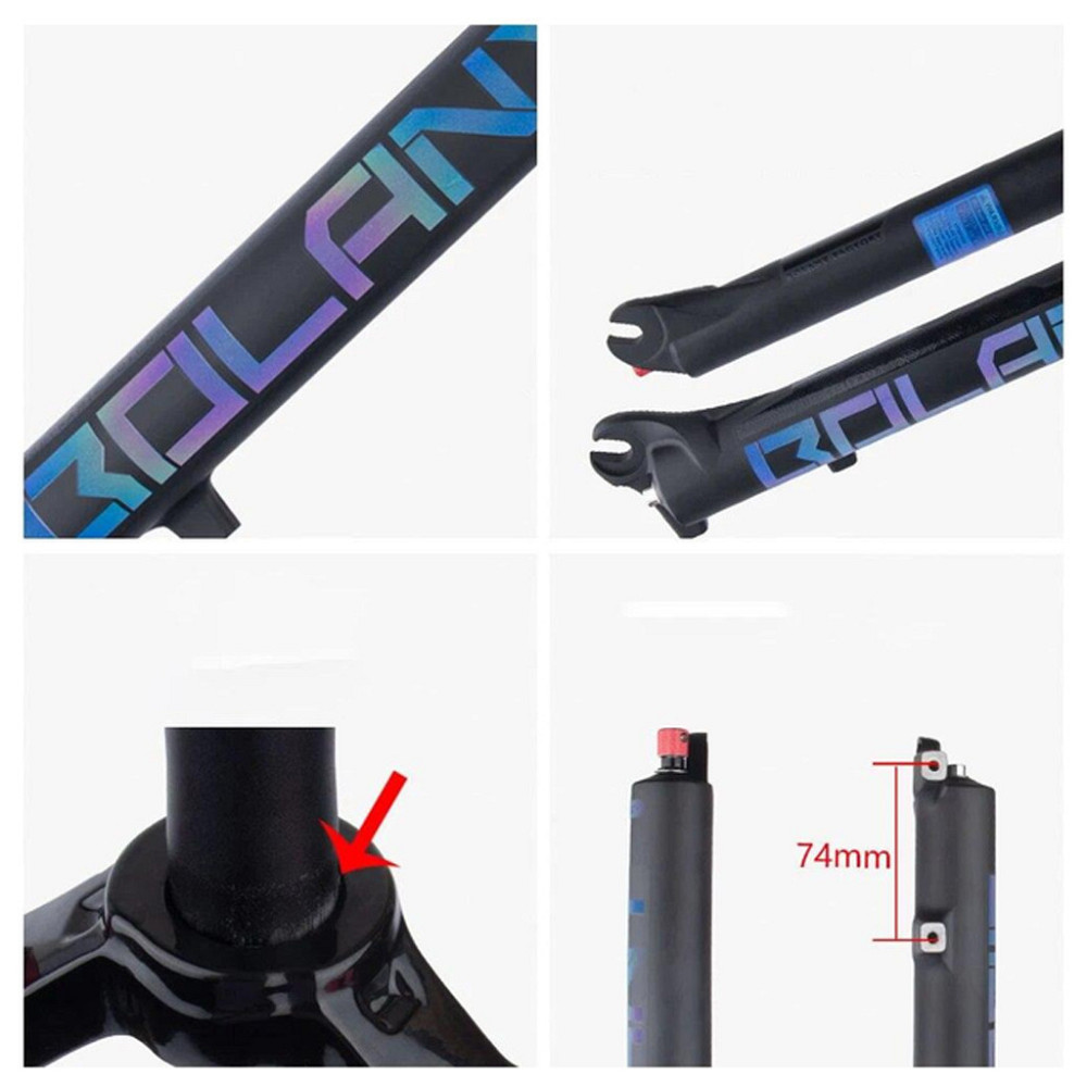 Вилка повітряна Bolany Solo Air 26" 32-FKA-004 120mm D з ручним регулюванням жорсткості Бровари - фото 7