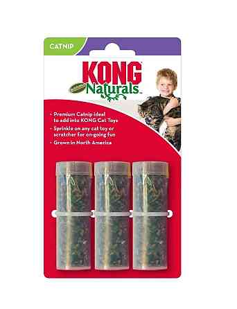 Кошачья мята для наполнения игрушек Конг KONG Refillables Catnip Tubes сменные блоки 9 г х 3 шт Винница