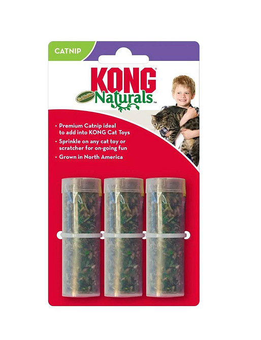 Кошачья мята для наполнения игрушек Конг KONG Refillables Catnip Tubes сменные блоки 9 г х 3 шт Винница - изображение 1
