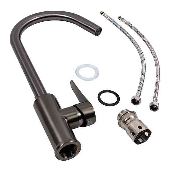 VALESO Кухонний змішувач VALESO TH36 PVD чорний Коломыя