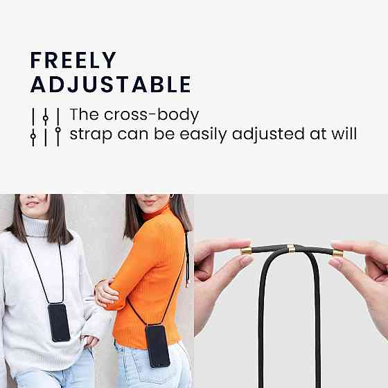 Силиконовый чехол для Google Pixel 8a с шнурком для ношения на шее серый Киев