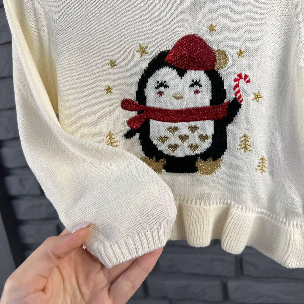 Дитяча Вязана Кофта для Дівчинки LC Waikiki Біла 3-4роки (98-104см) пакунок малюка Киев - изображение 2