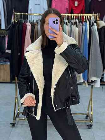 Жіноча Стильна та тепла дублянка в популярному фасоні Штучне хутро 44 Одеса