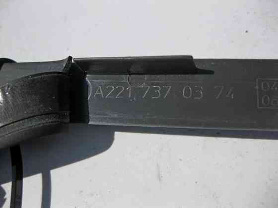 Mercedes-Benz  A2217370374 7G50 Захисна планка сонцезахисної шторки задніх лівих дверей задня частина S-Class W221 Одеса