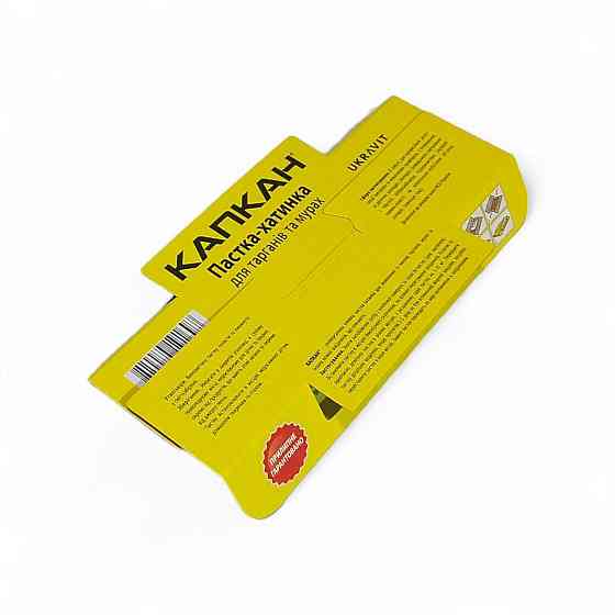 Капкан "Пастка-хатинка" від тарганів - клейова пастка-будиночок для знищення комах у будинку Харків