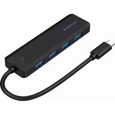 Концентратор Gembird 4 ports USB 3.1,USB-C, USB-C PD (UHB-CM-U3P4P-01) Винница