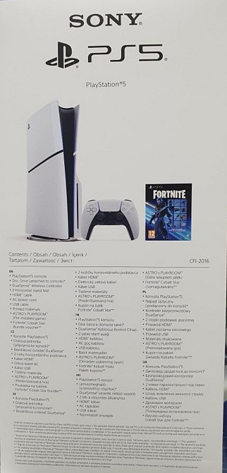 Игровая Приставка SONY PlayStation 5 PS5 Blue Ray версия+ Fortnite Киев - изображение 3