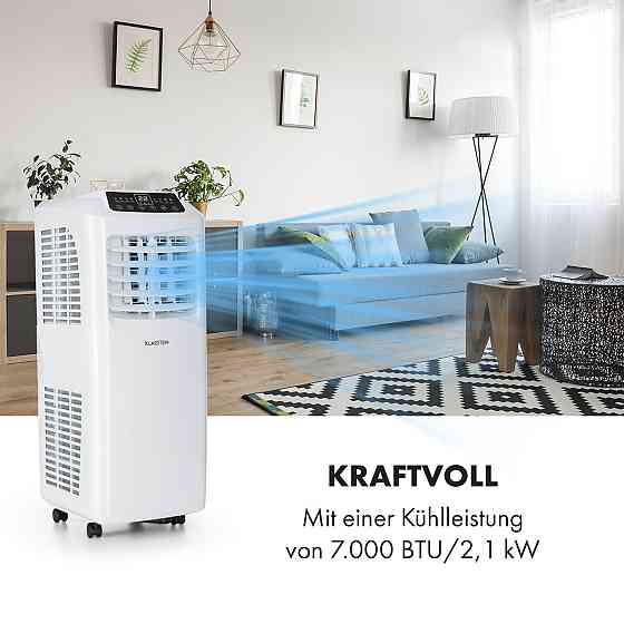 Pure Blizzard 3 2G Мобильный кондиционер 7000 BTU/2,1 кВт Пульт дистанционного управления Белый Белый Ровно